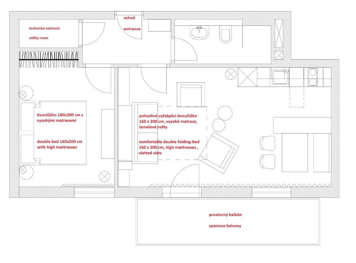 Apartman Plesivec U Sjezdovky Abertamy Extérieur photo